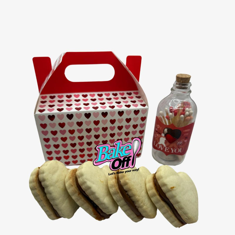 St. Valentine's Package (6 Nutella Alfajores)