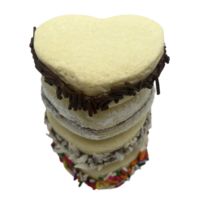 Heart Shaped Alfajores