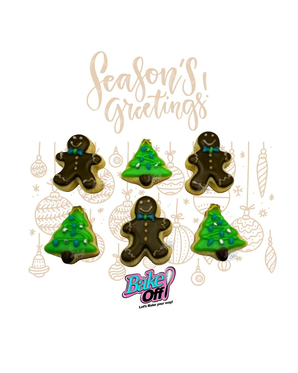 Galletas de azúcar alegres