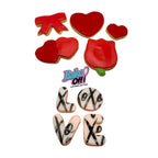 Paquete de San Valentín (6 galletas Sugar Bliss con glaseado)