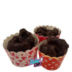 Paquete de San Valentín (bocadillos de brownie)